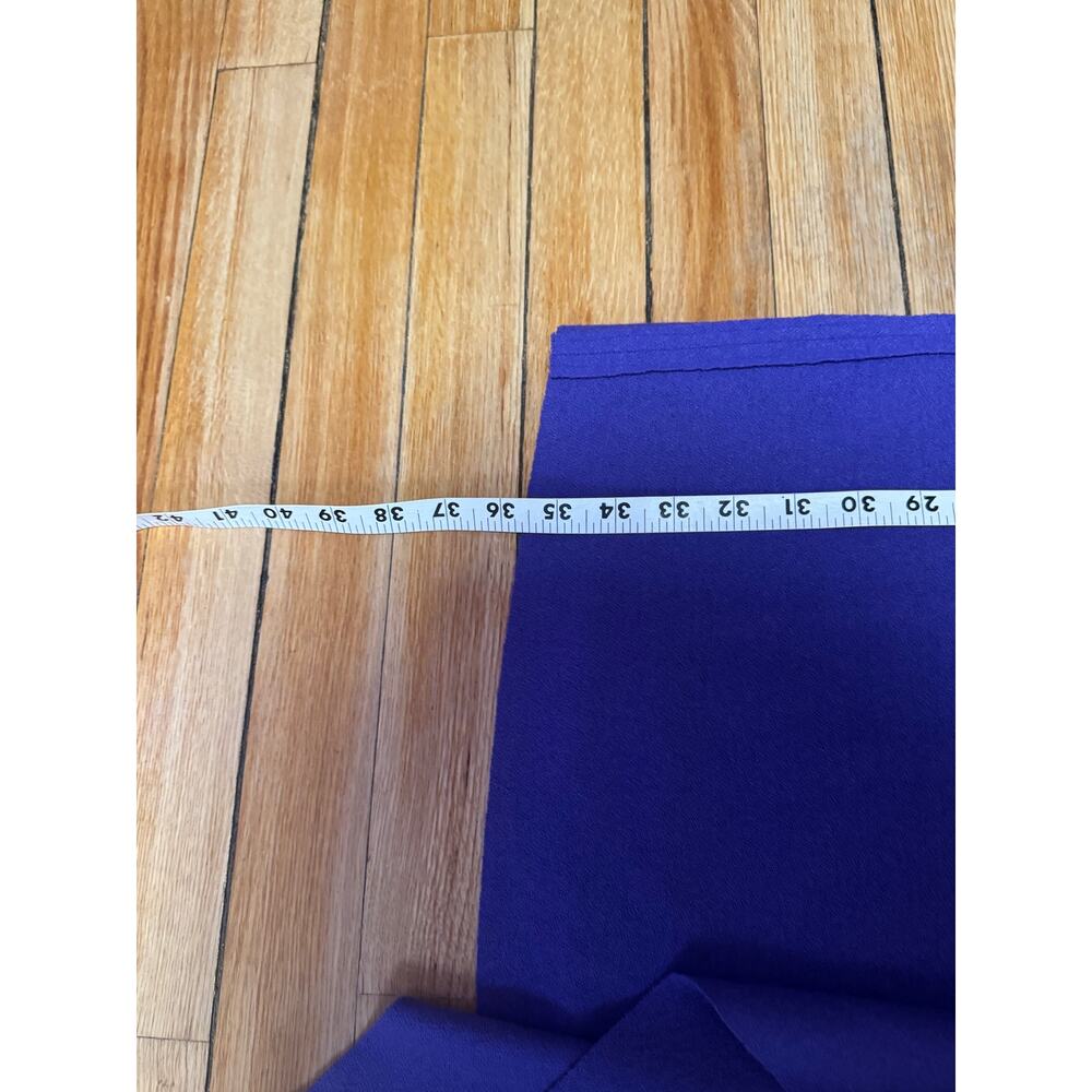 Tory Burch | Purple 100% Wool Lined Sleeveless Sheath Dress | Size XS - Picture 12 of 12